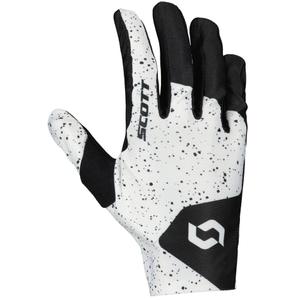 Motokross-kindad SCOTT COMPETE Caviar must-valge