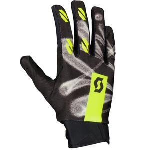 Motokross-kindad SCOTT EVO DIRT must-fluo kollane