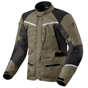 Mootorratta jope Revit Voltiac 3 H2O roheline-hall