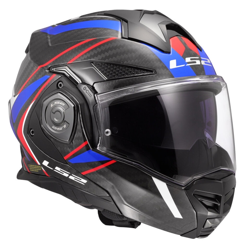 Ümberpööratav mootorratta kiiver LS2 FF901 Advant X C Future II valge-sinine