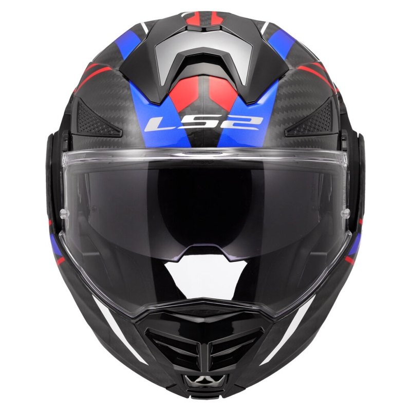 Ümberpööratav mootorratta kiiver LS2 FF901 Advant X C Future II valge-sinine