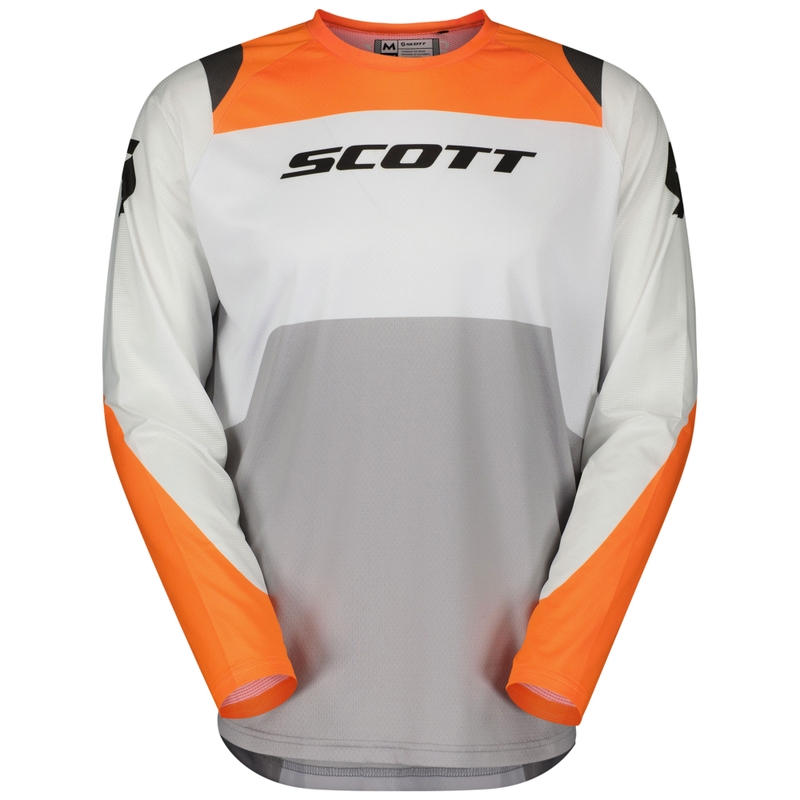 Motokrossitrikoo SCOTT EVO Race valge-oranž