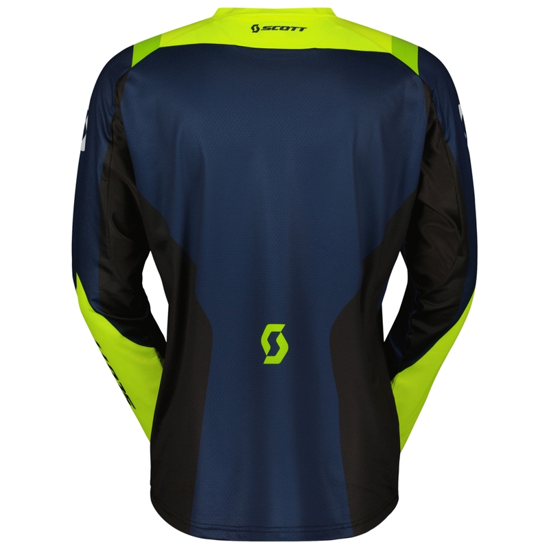 Motokrossitrikoo SCOTT EVO Race lilla-fluo kollane allahindlus