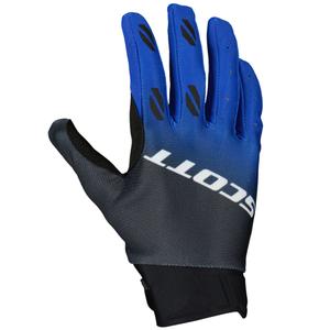 Motokross-kindad SCOTT Evo Swap must-sinine