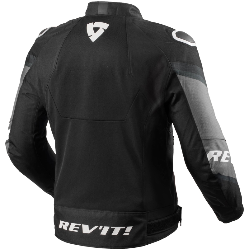 Revit Quantum 3 Air must-valge mootorrattajope