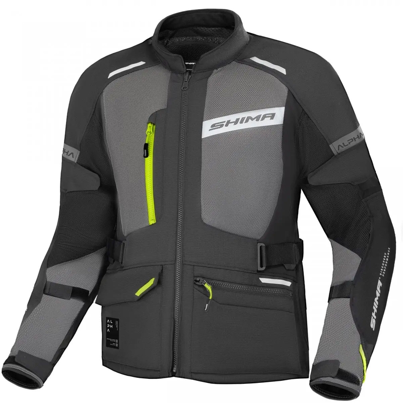 Shima Alpha fluo mootorratta jakk