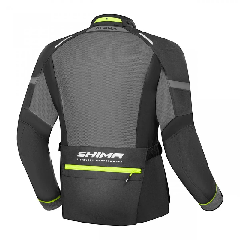 Shima Alpha fluo mootorratta jakk