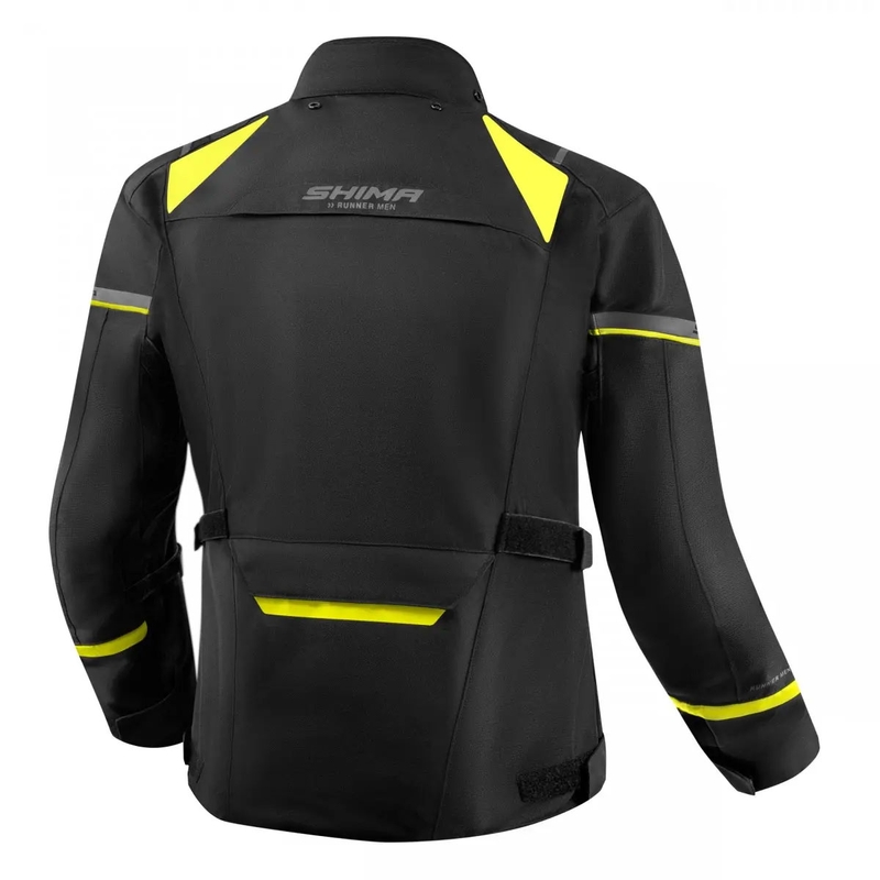 Mootorratta jakk Shima Runner must-fluo kollane