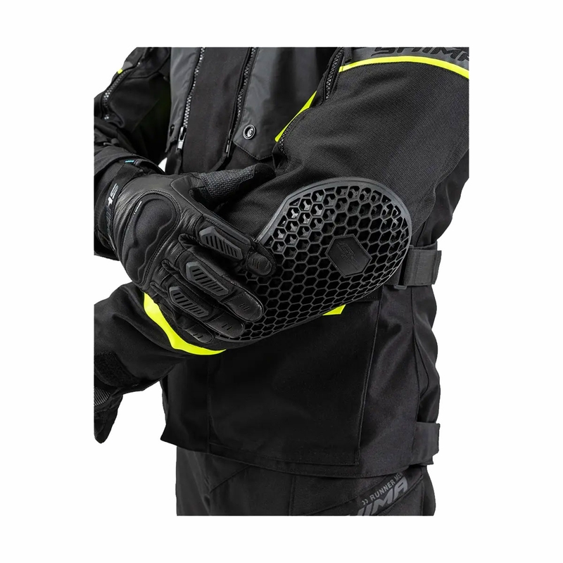 Mootorratta jakk Shima Runner must-fluo kollane