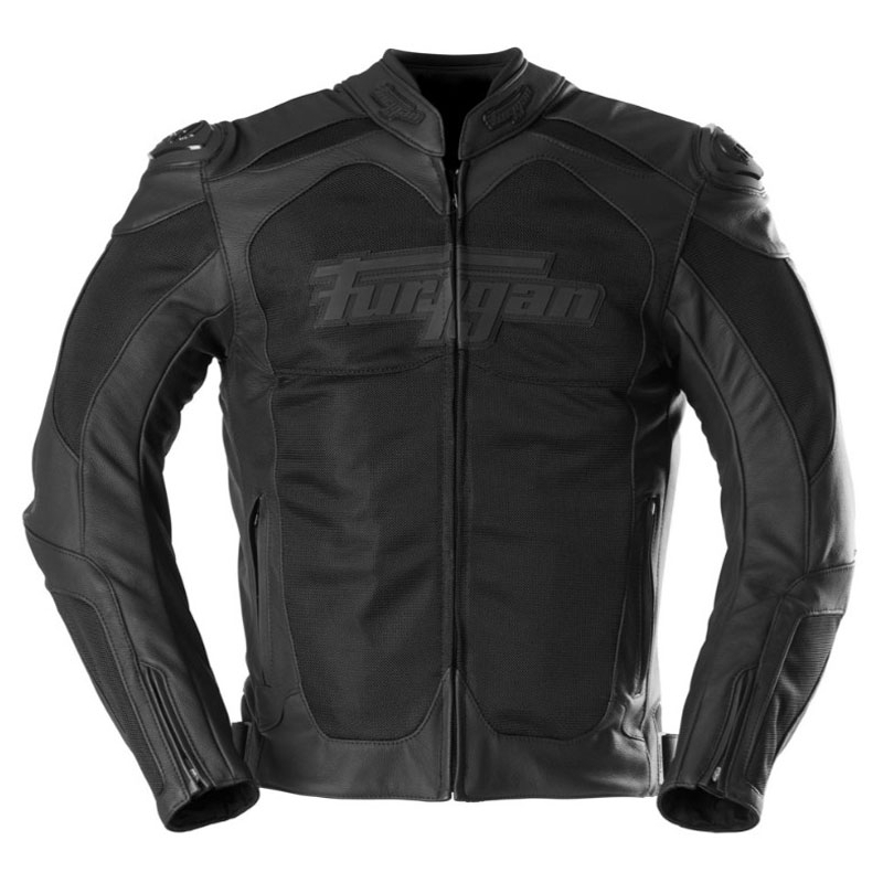 Furygan Speed Mesh 3 Must nahast mootorratta jope