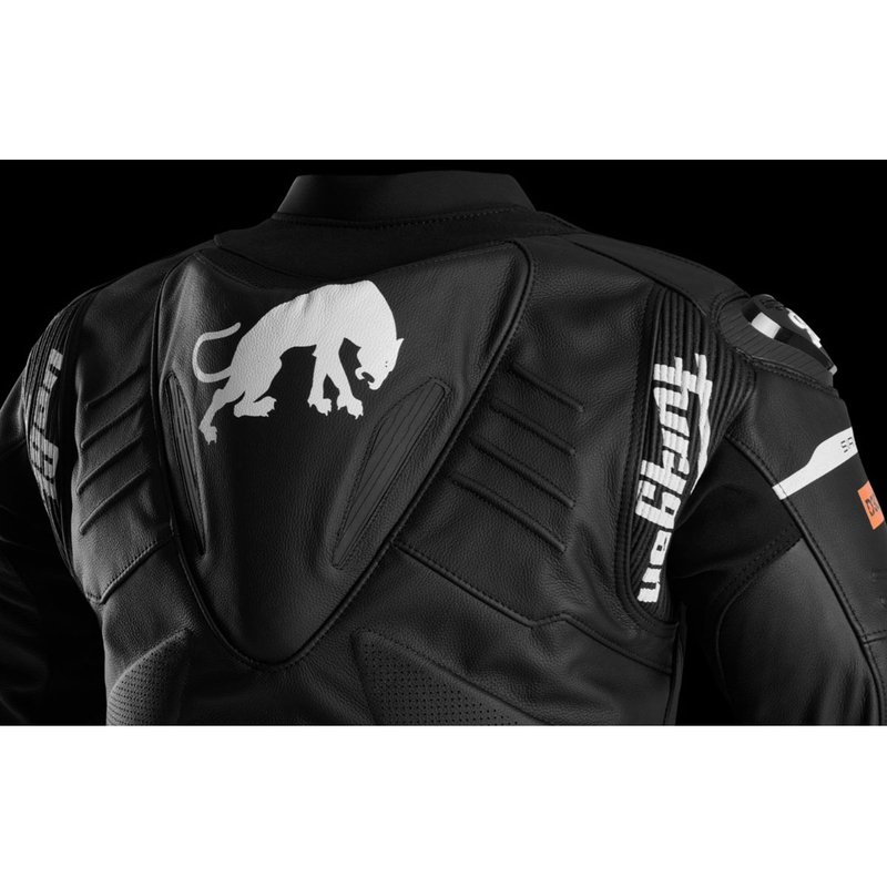 Furygan Sirius must-valge nahast mootorratta jakk