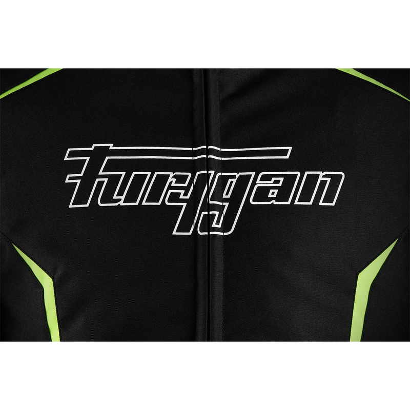 Furygan Yori must-valge-fluo kollane mootorratta jope