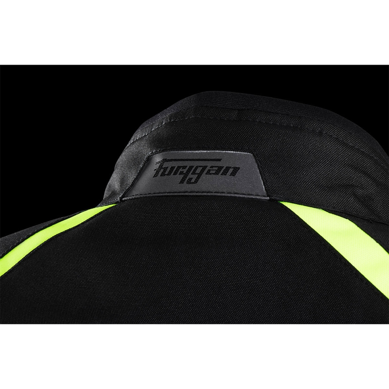 Furygan Yori must-valge-fluo kollane mootorratta jope