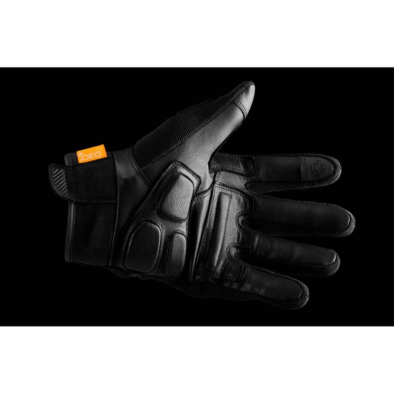 Furygan Jet D3O Evo Mustad mootorratta kindad