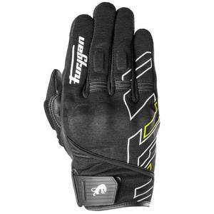 Mootorrattakindad Furygan Jet Neon D3O must-valge-fluo kollane