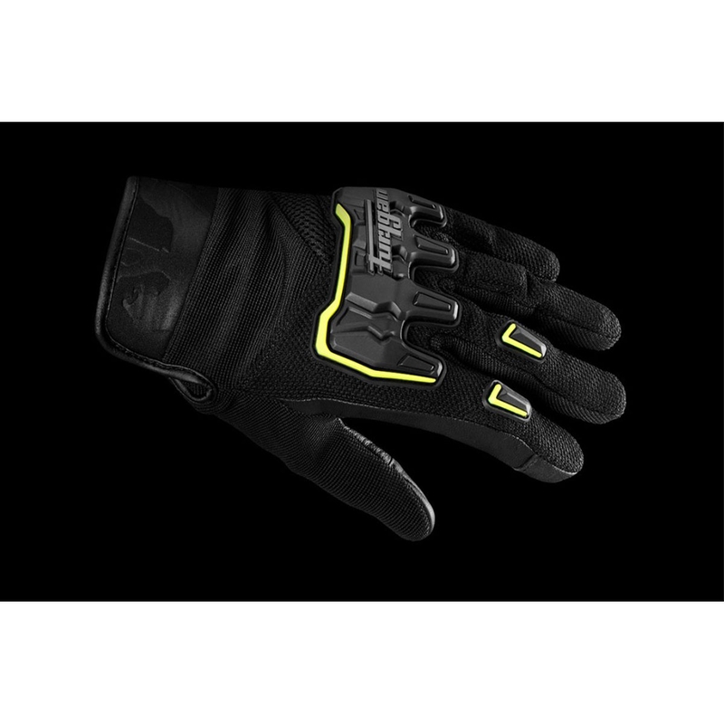 Furygan Shade Black-Fluo Yellow mootorratta kindad