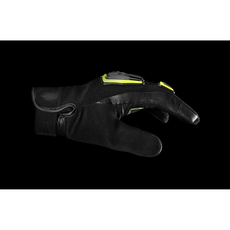Furygan Shade Black-Fluo Yellow mootorratta kindad