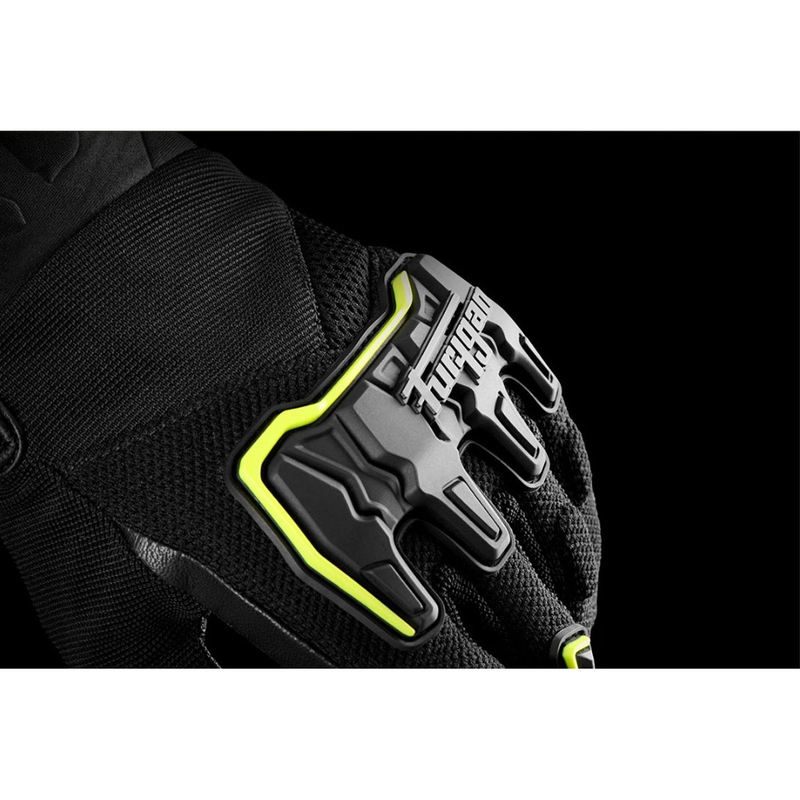Furygan Shade Black-Fluo Yellow mootorratta kindad