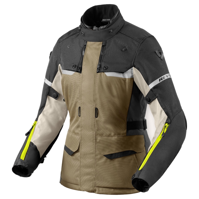 Revit Outback 4 H2O naiste mootorratta jope roheline-antratsiit