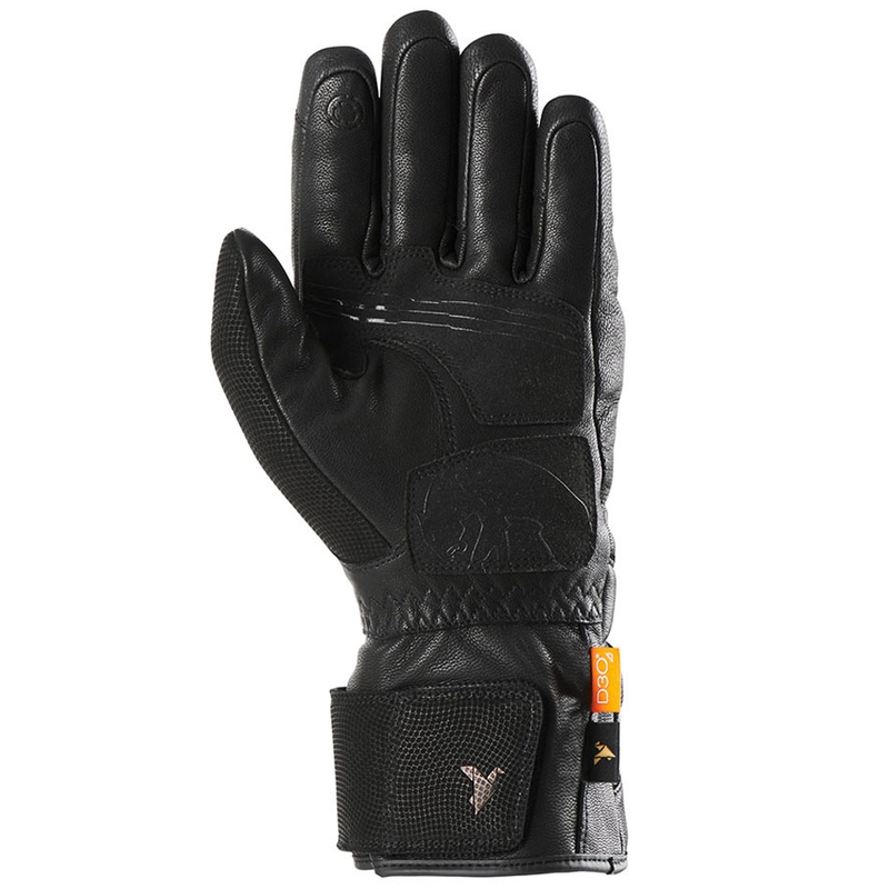 Furygan Land Ultra DK D3O® Thindown® mootorratta kindad mustad
