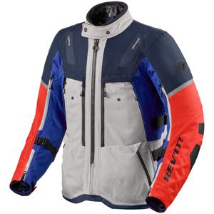 Mootorratta jope Revit Sand 5 H2O hõbedane-sinine