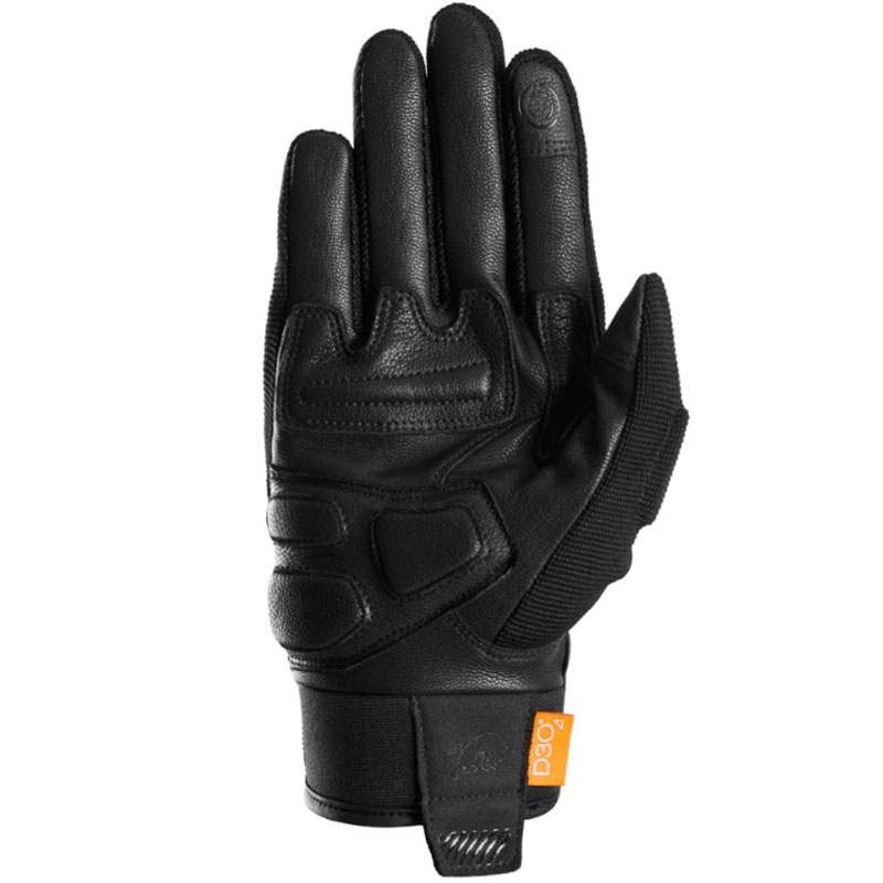 Naiste Furygan Jet Lady D3O® Evo mustad ja kuldsed mootorratta kindad
