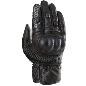 Naiste Furygan TD Air Lady must-valged mootorratta kindad