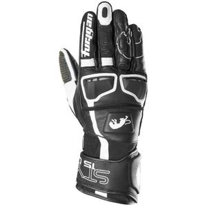 Naiste Furygan Styg 15 Lady must-valged mootorratta kindad