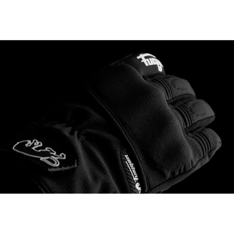 Naiste Furygan Jet Lady All Season D3O® Evo must-valged mootorratta kindad