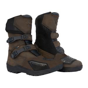 Mootorrattasaapad Street Racer Adventure Low WP pruun - II klass