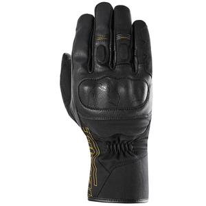 Naiste Furygan Oslo D3O® PrimaLoft® Lady mustad ja kuldsed mootorratta kindad