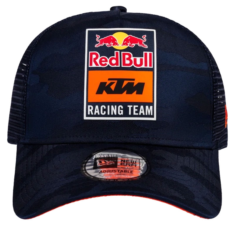 KTM Red Bull Racing Grid Trucker müts sini-oranž