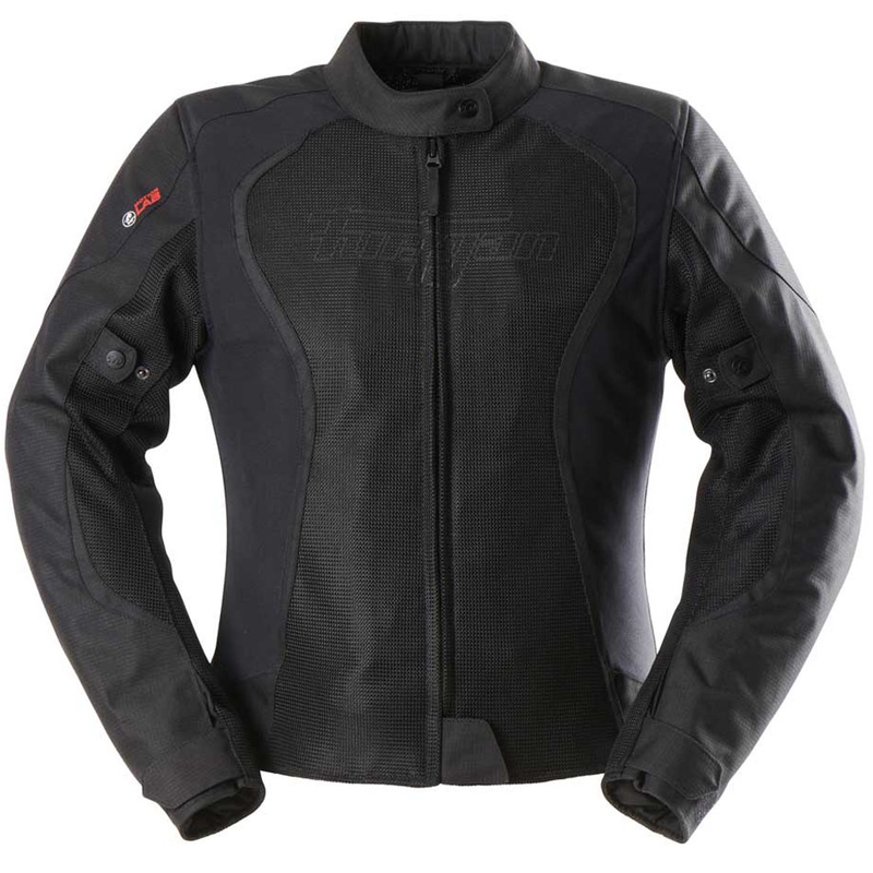 Naiste Furygan Odessa Vented 3-in-1 mootorratta jope must