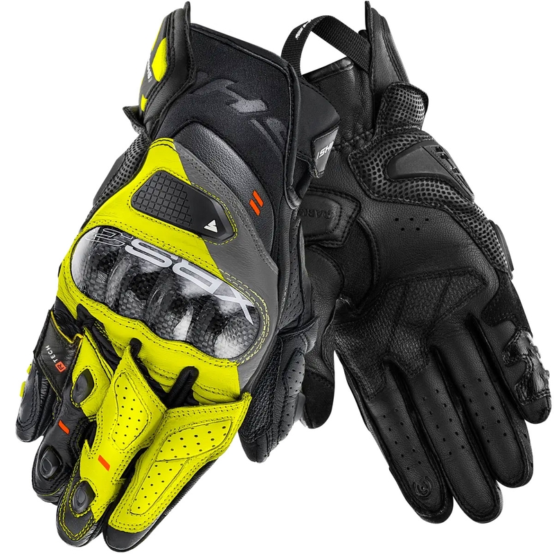 Mootorrattakindad Shima XRS-3 fluo kollane