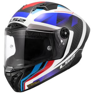 Integreeritud mootorratta kiiver LS2 FF805 Thunder C GP Aero Raute sini-punane