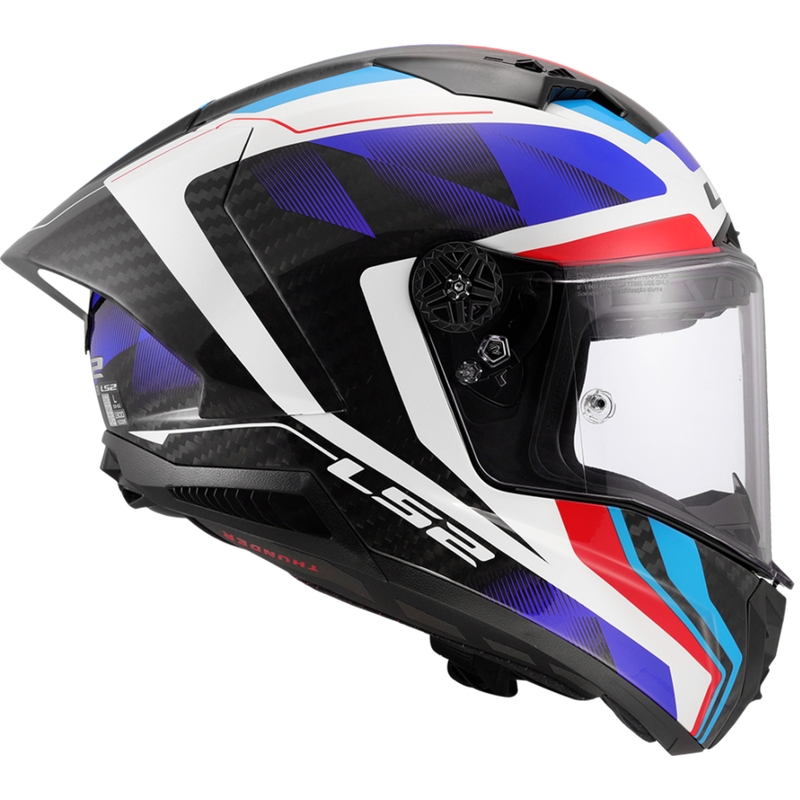 Integreeritud mootorratta kiiver LS2 FF805 Thunder C GP Aero Raute sini-punane