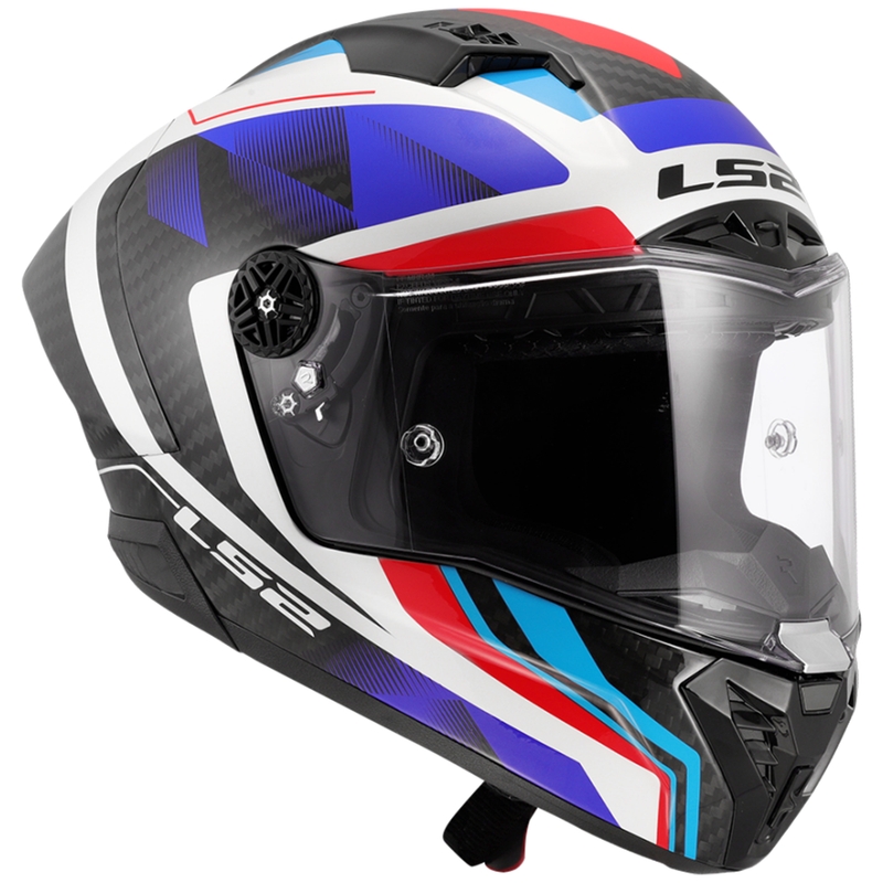 Integreeritud mootorratta kiiver LS2 FF805 Thunder C GP Aero Raute sini-punane