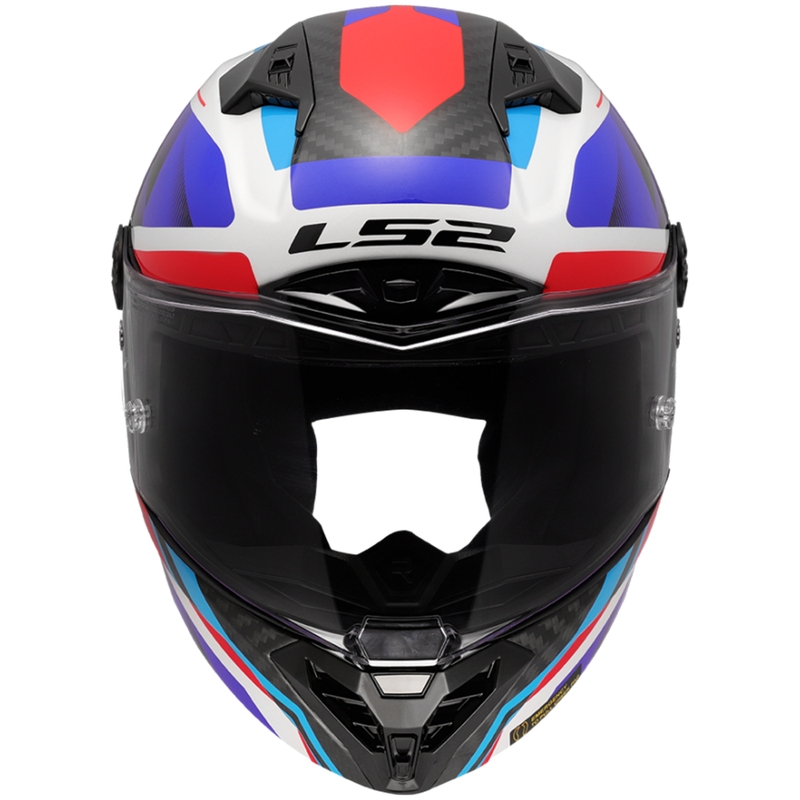 Integreeritud mootorratta kiiver LS2 FF805 Thunder C GP Aero Raute sini-punane
