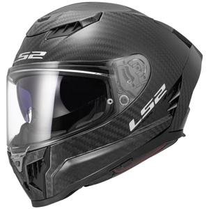 LS2 FF807 Dragon Carbon Integral mootorratta kiiver matt must