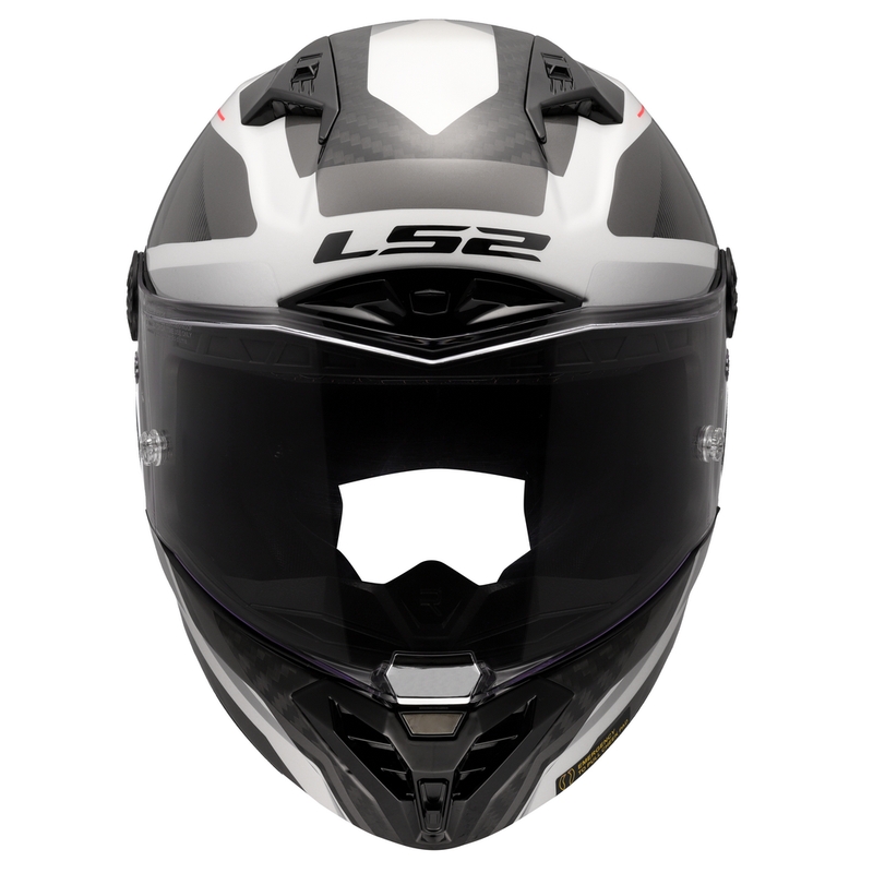 Integreeritud mootorratta kiiver LS2 FF805 Thunder C GP Aero Raute valge-hall
