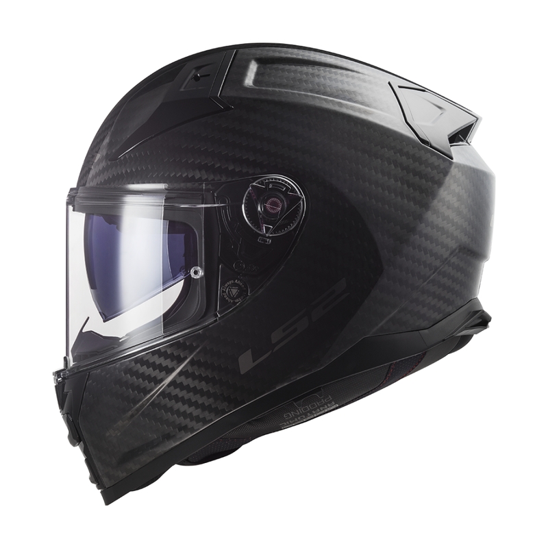 LS2 FF811 Vector II Carbon integraalne mootorratta kiiver matt must