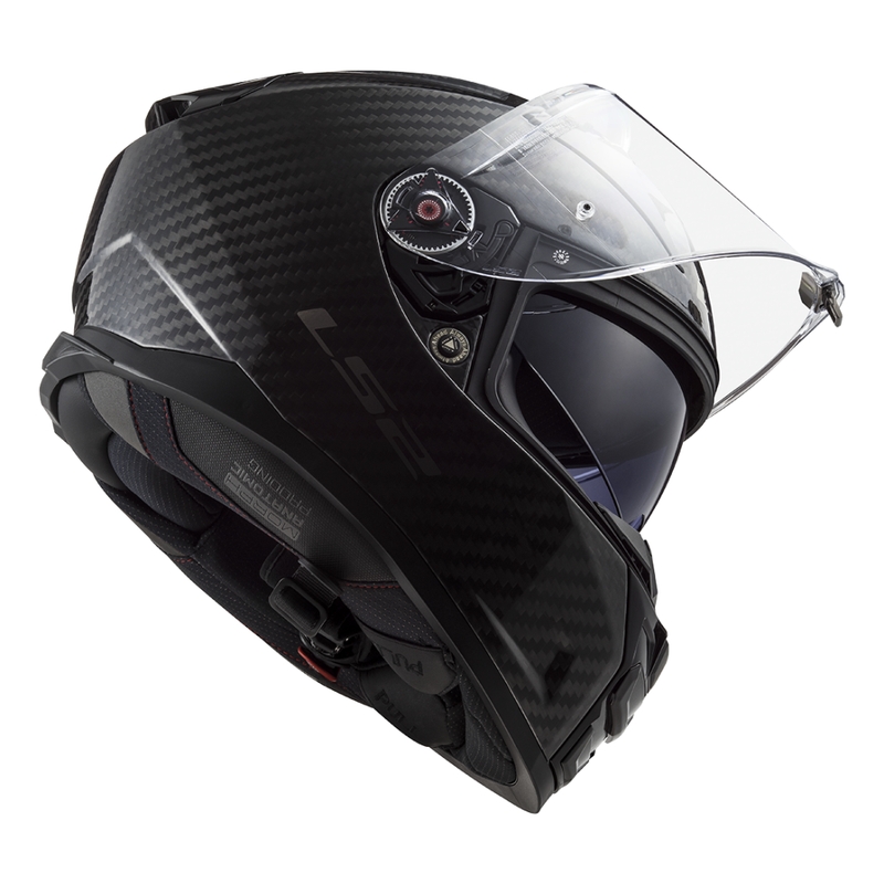 LS2 FF811 Vector II Carbon integraalne mootorratta kiiver matt must