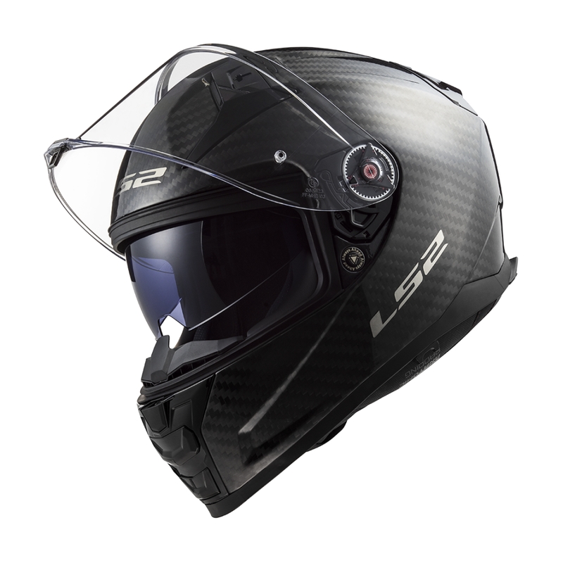 LS2 FF811 Vector II Carbon integraalne mootorratta kiiver matt must