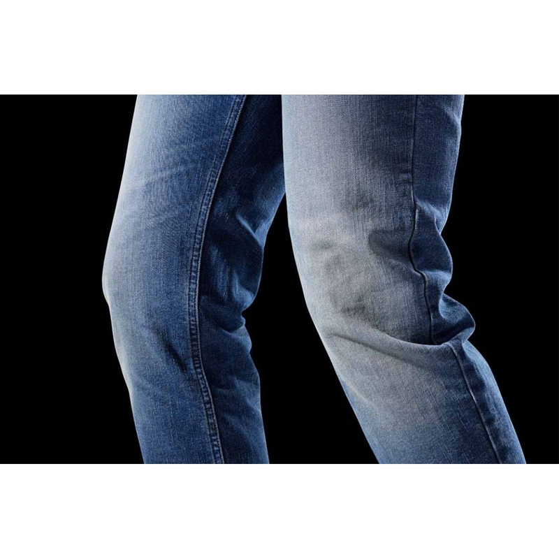 Furygan D12 X Kevlar® sirged mootorratta teksad, pestud helesinised