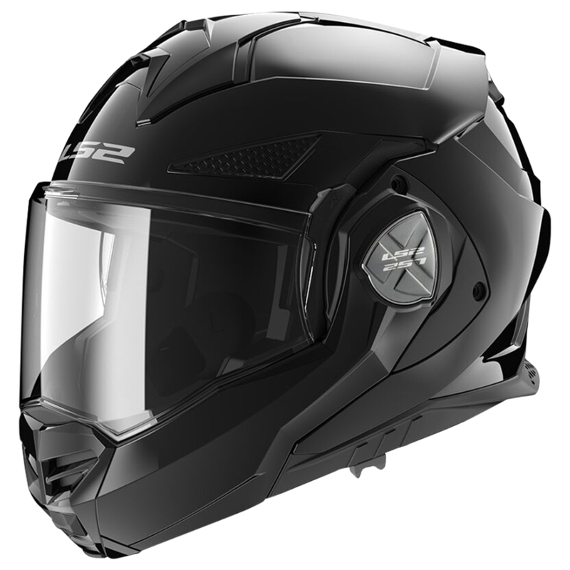 LS2 FF901 Advant X Solid Black kokkupandav mootorratta kiiver