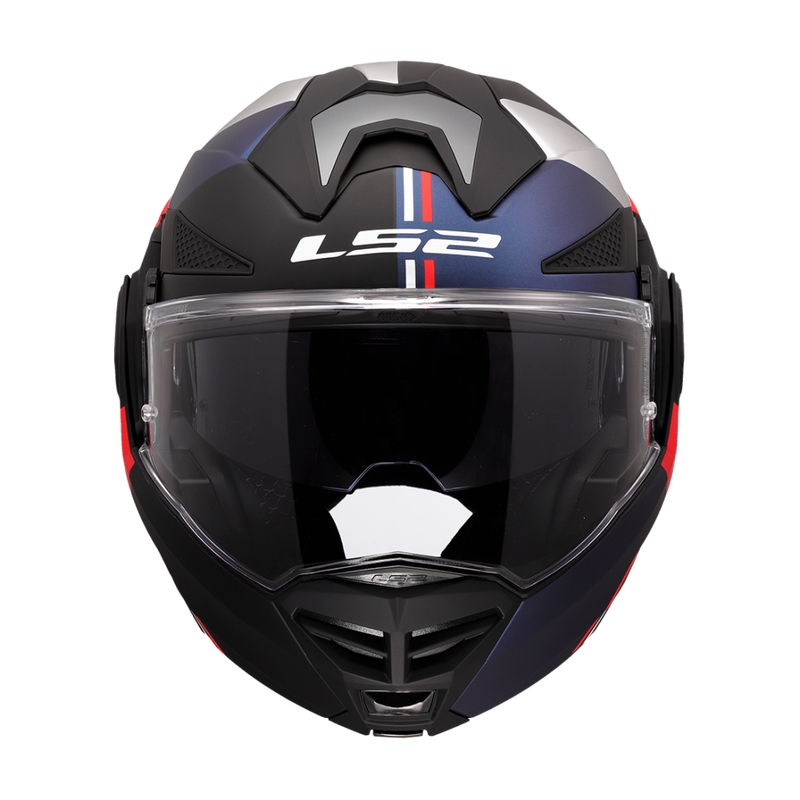 LS2 FF901 Advant X Ultra sini-punane mootorratta kiiver.