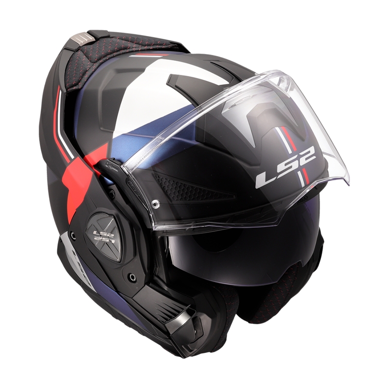 LS2 FF901 Advant X Ultra sini-punane mootorratta kiiver.