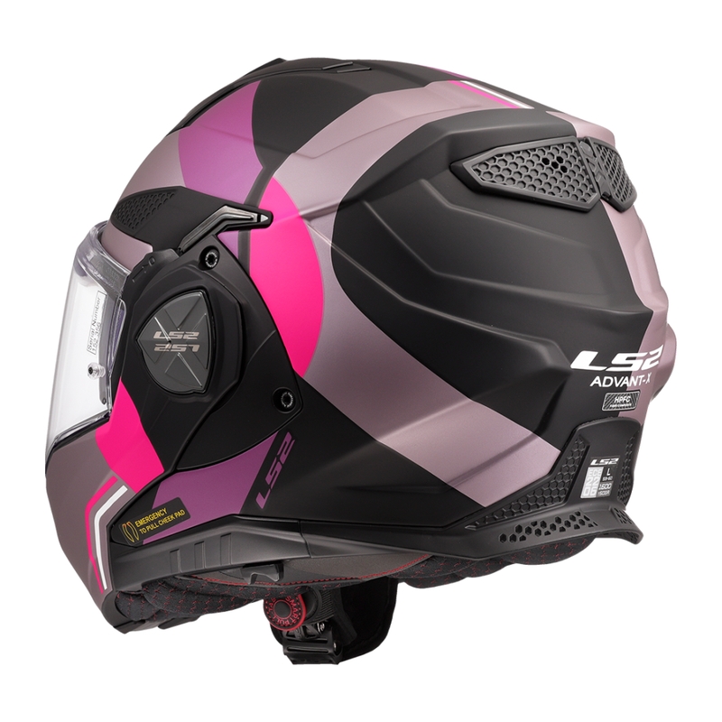 LS2 FF901 Advant X Ultra hall-lillat värvi mootorratta kiiver