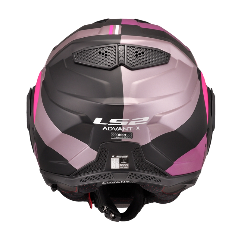 LS2 FF901 Advant X Ultra hall-lillat värvi mootorratta kiiver