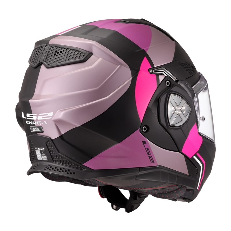 LS2 FF901 Advant X Ultra hall-lillat värvi mootorratta kiiver